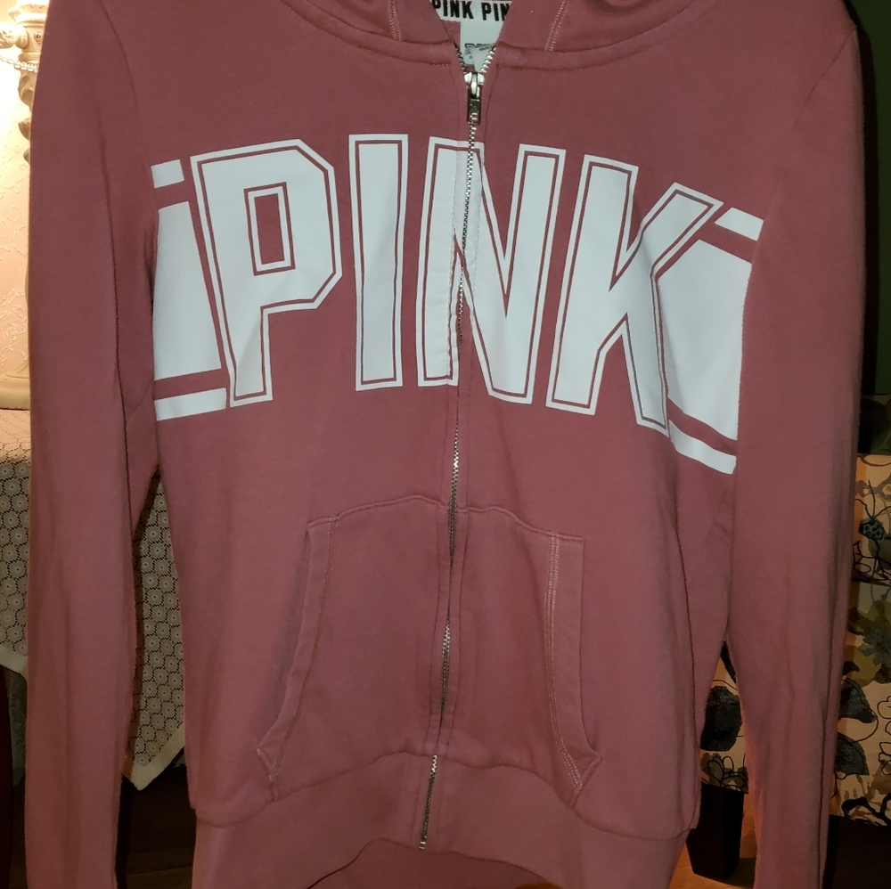 Pink brand jacket
